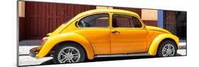 ¡Viva Mexico! Panoramic Collection - The Dark Yellow Beetle Car-Philippe Hugonnard-Mounted Photographic Print