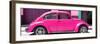 ¡Viva Mexico! Panoramic Collection - The Deep Pink Beetle Car-Philippe Hugonnard-Framed Photographic Print