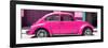 ¡Viva Mexico! Panoramic Collection - The Deep Pink Beetle Car-Philippe Hugonnard-Framed Photographic Print