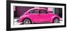 ¡Viva Mexico! Panoramic Collection - The Deep Pink Beetle Car-Philippe Hugonnard-Framed Photographic Print