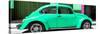 ¡¡Viva Mexico! Panoramic Collection - The Green Beetle Car-Philippe Hugonnard-Stretched Canvas