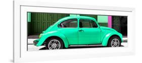 ¡¡Viva Mexico! Panoramic Collection - The Green Beetle Car-Philippe Hugonnard-Framed Photographic Print