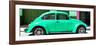 ¡¡Viva Mexico! Panoramic Collection - The Green Beetle Car-Philippe Hugonnard-Framed Photographic Print