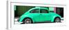 ¡¡Viva Mexico! Panoramic Collection - The Green Beetle Car-Philippe Hugonnard-Framed Photographic Print