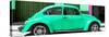 ¡¡Viva Mexico! Panoramic Collection - The Green Beetle Car-Philippe Hugonnard-Stretched Canvas