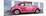 ¡Viva Mexico! Panoramic Collection - The Hot Pink VW Beetle Car with Powder Blue Street Wall-Philippe Hugonnard-Mounted Photographic Print