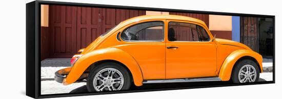 ¡Viva Mexico! Panoramic Collection - The Orange Beetle Car-Philippe Hugonnard-Framed Stretched Canvas