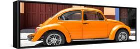 ¡Viva Mexico! Panoramic Collection - The Orange Beetle Car-Philippe Hugonnard-Framed Stretched Canvas