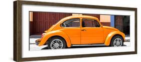 ¡Viva Mexico! Panoramic Collection - The Orange Beetle Car-Philippe Hugonnard-Framed Photographic Print