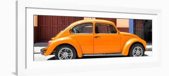 ¡Viva Mexico! Panoramic Collection - The Orange Beetle Car-Philippe Hugonnard-Framed Photographic Print