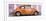 ¡Viva Mexico! Panoramic Collection - The Orange VW Beetle Car with Thistle Street Wall-Philippe Hugonnard-Framed Photographic Print