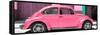 ¡Viva Mexico! Panoramic Collection - The Pink Beetle Car-Philippe Hugonnard-Framed Stretched Canvas