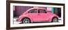 ¡Viva Mexico! Panoramic Collection - The Pink Beetle Car-Philippe Hugonnard-Framed Photographic Print