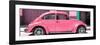 ¡Viva Mexico! Panoramic Collection - The Pink Beetle Car-Philippe Hugonnard-Framed Photographic Print