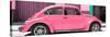 ¡Viva Mexico! Panoramic Collection - The Pink Beetle Car-Philippe Hugonnard-Stretched Canvas