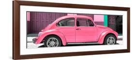 ¡Viva Mexico! Panoramic Collection - The Pink Beetle Car-Philippe Hugonnard-Framed Photographic Print