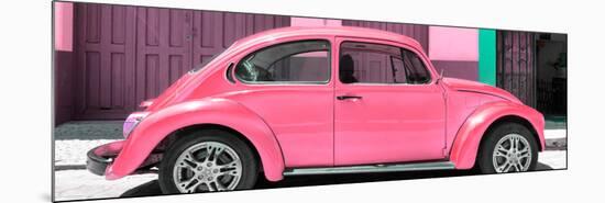 ¡Viva Mexico! Panoramic Collection - The Pink Beetle Car-Philippe Hugonnard-Mounted Photographic Print