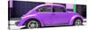 ¡Viva Mexico! Panoramic Collection - The Purple Beetle Car-Philippe Hugonnard-Stretched Canvas