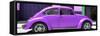 ¡Viva Mexico! Panoramic Collection - The Purple Beetle Car-Philippe Hugonnard-Framed Stretched Canvas