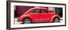 ¡Viva Mexico! Panoramic Collection - The Red Beetle Car-Philippe Hugonnard-Framed Photographic Print