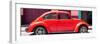 ¡Viva Mexico! Panoramic Collection - The Red Beetle Car-Philippe Hugonnard-Framed Photographic Print