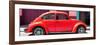 ¡Viva Mexico! Panoramic Collection - The Red Beetle Car-Philippe Hugonnard-Framed Photographic Print