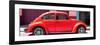 ¡Viva Mexico! Panoramic Collection - The Red Beetle Car-Philippe Hugonnard-Framed Photographic Print