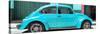 ¡Viva Mexico! Panoramic Collection - The Turquoise Beetle Car-Philippe Hugonnard-Stretched Canvas