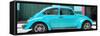 ¡Viva Mexico! Panoramic Collection - The Turquoise Beetle Car-Philippe Hugonnard-Framed Stretched Canvas
