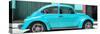 ¡Viva Mexico! Panoramic Collection - The Turquoise Beetle Car-Philippe Hugonnard-Stretched Canvas