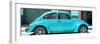 ¡Viva Mexico! Panoramic Collection - The Turquoise Beetle Car-Philippe Hugonnard-Framed Photographic Print