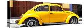¡Viva Mexico! Panoramic Collection - The Yellow Beetle Car-Philippe Hugonnard-Stretched Canvas