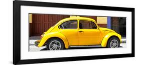 ¡Viva Mexico! Panoramic Collection - The Yellow Beetle Car-Philippe Hugonnard-Framed Photographic Print