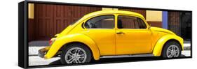 ¡Viva Mexico! Panoramic Collection - The Yellow Beetle Car-Philippe Hugonnard-Framed Stretched Canvas