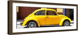 ¡Viva Mexico! Panoramic Collection - The Yellow Beetle Car-Philippe Hugonnard-Framed Photographic Print