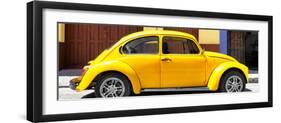 ¡Viva Mexico! Panoramic Collection - The Yellow Beetle Car-Philippe Hugonnard-Framed Photographic Print