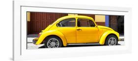 ¡Viva Mexico! Panoramic Collection - The Yellow Beetle Car-Philippe Hugonnard-Framed Photographic Print
