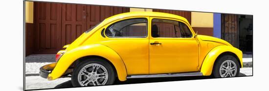 ¡Viva Mexico! Panoramic Collection - The Yellow Beetle Car-Philippe Hugonnard-Mounted Photographic Print