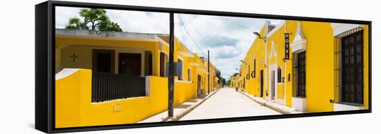 ¡Viva Mexico! Panoramic Collection - The Yellow City - Izamal II-Philippe Hugonnard-Framed Stretched Canvas
