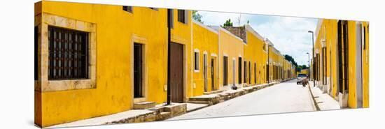 ¡Viva Mexico! Panoramic Collection - The Yellow City - Izamal III-Philippe Hugonnard-Stretched Canvas