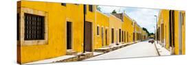 ¡Viva Mexico! Panoramic Collection - The Yellow City - Izamal III-Philippe Hugonnard-Stretched Canvas