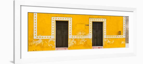 ¡Viva Mexico! Panoramic Collection - The Yellow City - Izamal IV-Philippe Hugonnard-Framed Photographic Print