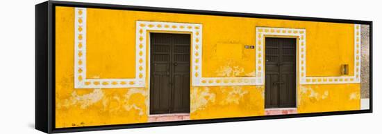 ¡Viva Mexico! Panoramic Collection - The Yellow City - Izamal IV-Philippe Hugonnard-Framed Stretched Canvas