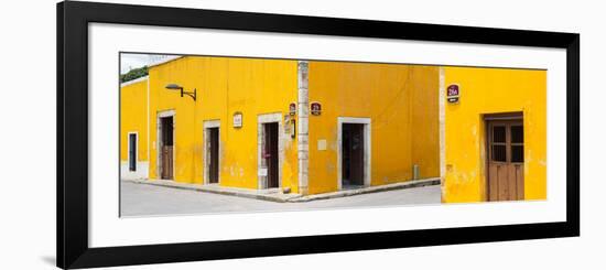 ¡Viva Mexico! Panoramic Collection - The Yellow City - Izamal IX-Philippe Hugonnard-Framed Photographic Print