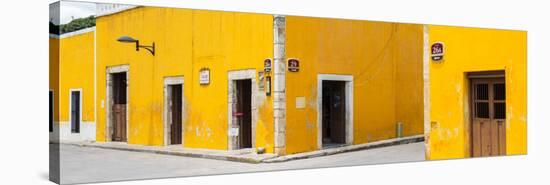 ¡Viva Mexico! Panoramic Collection - The Yellow City - Izamal IX-Philippe Hugonnard-Stretched Canvas