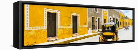 ¡Viva Mexico! Panoramic Collection - The Yellow City - Izamal V-Philippe Hugonnard-Framed Stretched Canvas