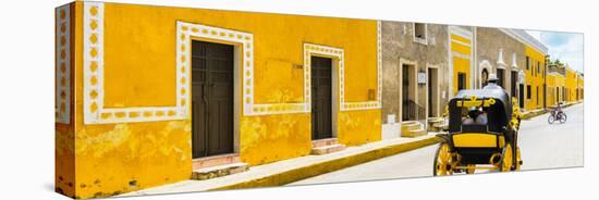 ¡Viva Mexico! Panoramic Collection - The Yellow City - Izamal V-Philippe Hugonnard-Stretched Canvas