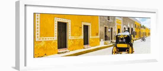 ¡Viva Mexico! Panoramic Collection - The Yellow City - Izamal V-Philippe Hugonnard-Framed Photographic Print