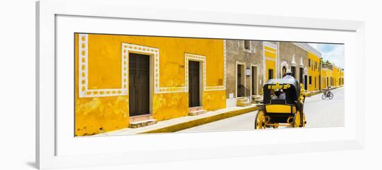 ¡Viva Mexico! Panoramic Collection - The Yellow City - Izamal V-Philippe Hugonnard-Framed Photographic Print