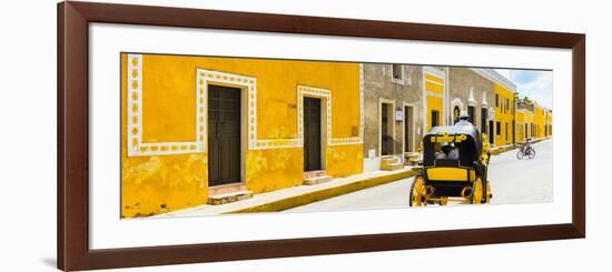 ¡Viva Mexico! Panoramic Collection - The Yellow City - Izamal V-Philippe Hugonnard-Framed Photographic Print